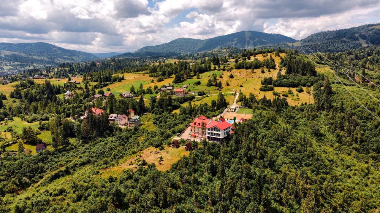 Карпатський Затишок Hotell Slavskoje Eksteriør bilde