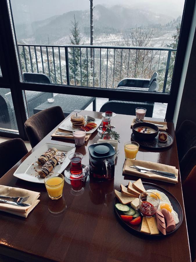 Карпатський Затишок Hotell Slavskoje Eksteriør bilde